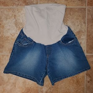 Maternity Jean shorts